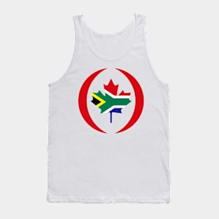 Canadian South African Multinational Patriot Flag Series Tank Top